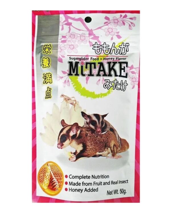 MITAKE SUGAR GLIDER FOOD ( HONEY FLAVOUR ) 50G