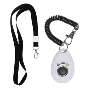 3PCS WHISTLE SET WITH LANYARD AND CLICKER