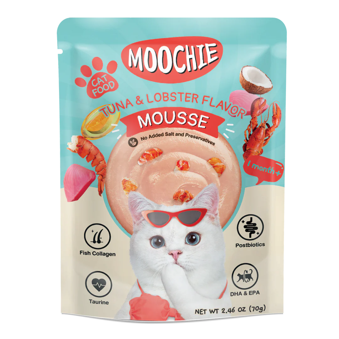 MOOCHIE WET CAT FOOD MOUSSE ( TUNA & LOBSTER FLAVOUR ) 70G MC4