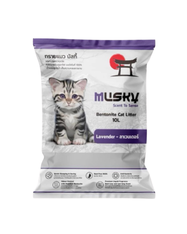MASKY CAT LITTER BENTONITE 10L ( APPLE )
