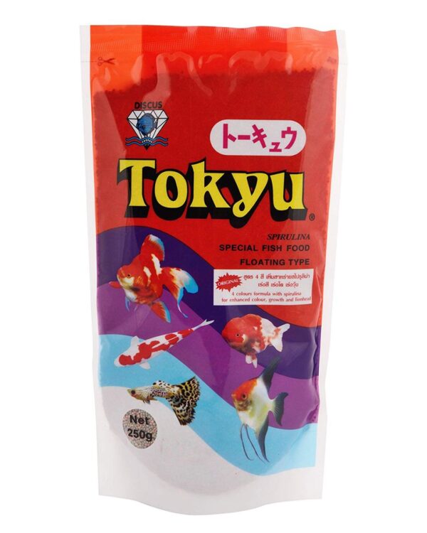 TOKYU SPIRULINA SPECIAL FISH FOOD FLOATING TYPE 250G