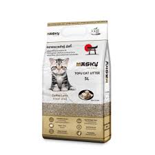 MASKY TOFU CAT LITTER 5L ( COFFEE LATTE )