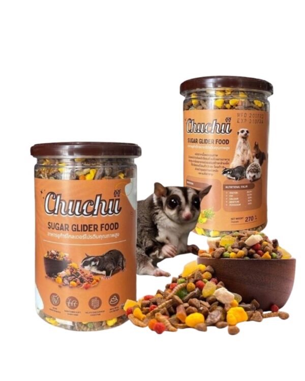 SUGAR GLIDER FOOD (CHUCHU) 200G