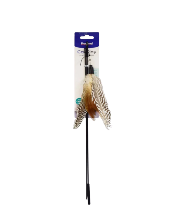 KANIMAL CAT TOY FEATHER TEASER 91X19CM