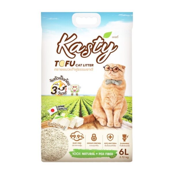 KASTY TOFU CAT LITTER 6L BANANA MILK SCENT