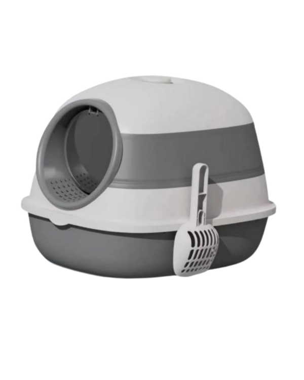 Kanimal Litter Box Luxury 52x40x40cm Grey